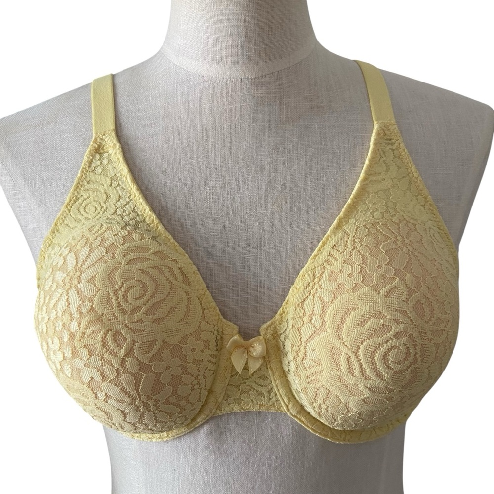 Wacoal Halo Lace Convertible Bra Yellow 36C Price Drop